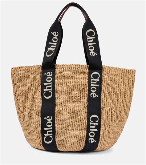 chloe large woody basket bag|medium woody tote bag chloe.